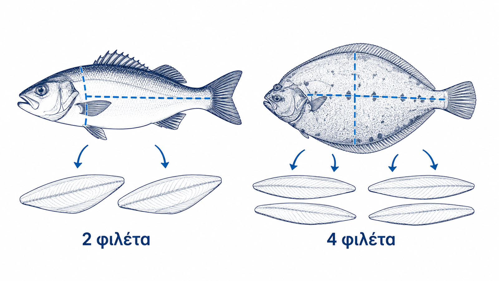 Τεμαχισμός ψαριών